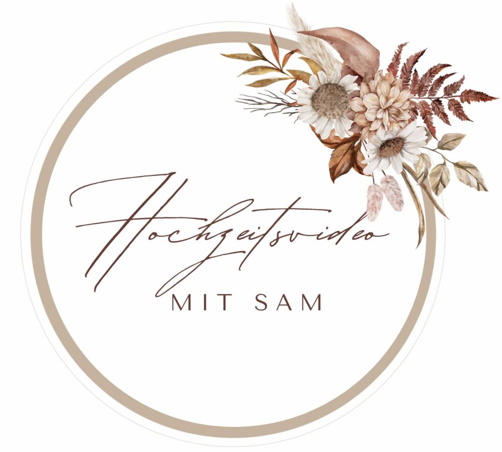 Das Logo von der Frankfurter Videografin und Fotografin Sam "Hochzeitsvideo mit Sam"